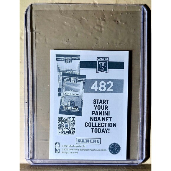 2023-24 Collin Sexton Panini NBA Basketball #482 Sticker Utah Jazz - Picture 2 of 2